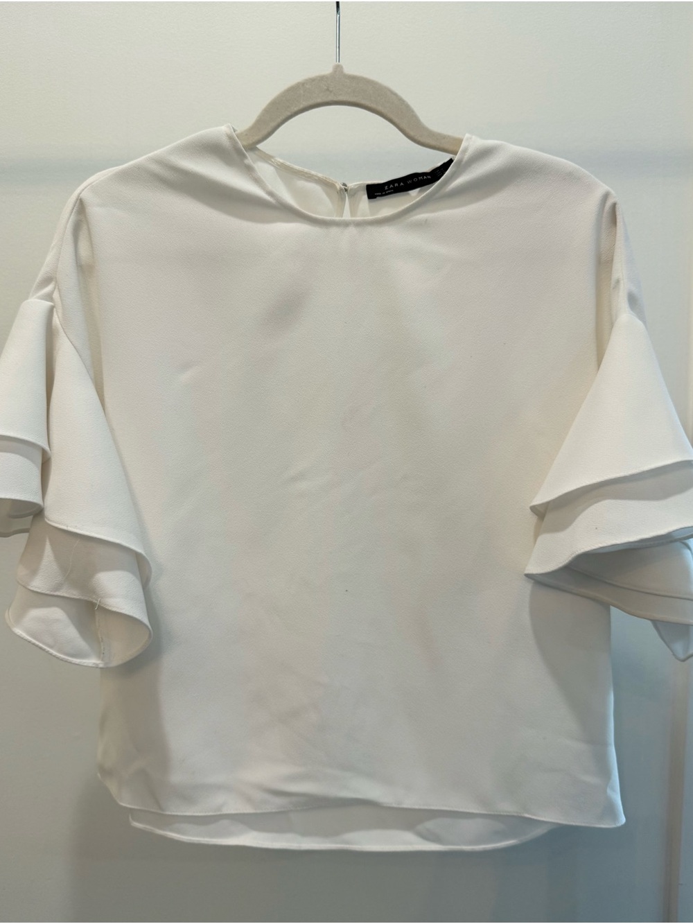 Zara Ruffle Sleeve Blouse - Picture 3 of 4